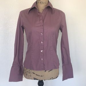 Nice button down long sleeve size M